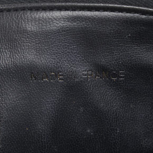 CHANEL Deca Coco Mark Handbag Vanity Bag Black Caviar Skin Women's - Picture 8 of 10